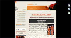 Desktop Screenshot of mariachismexico.org.mx