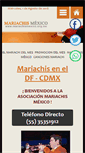 Mobile Screenshot of mariachismexico.org.mx