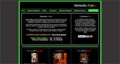 Desktop Screenshot of mariachismexico.com