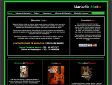 Tablet Screenshot of mariachismexico.com